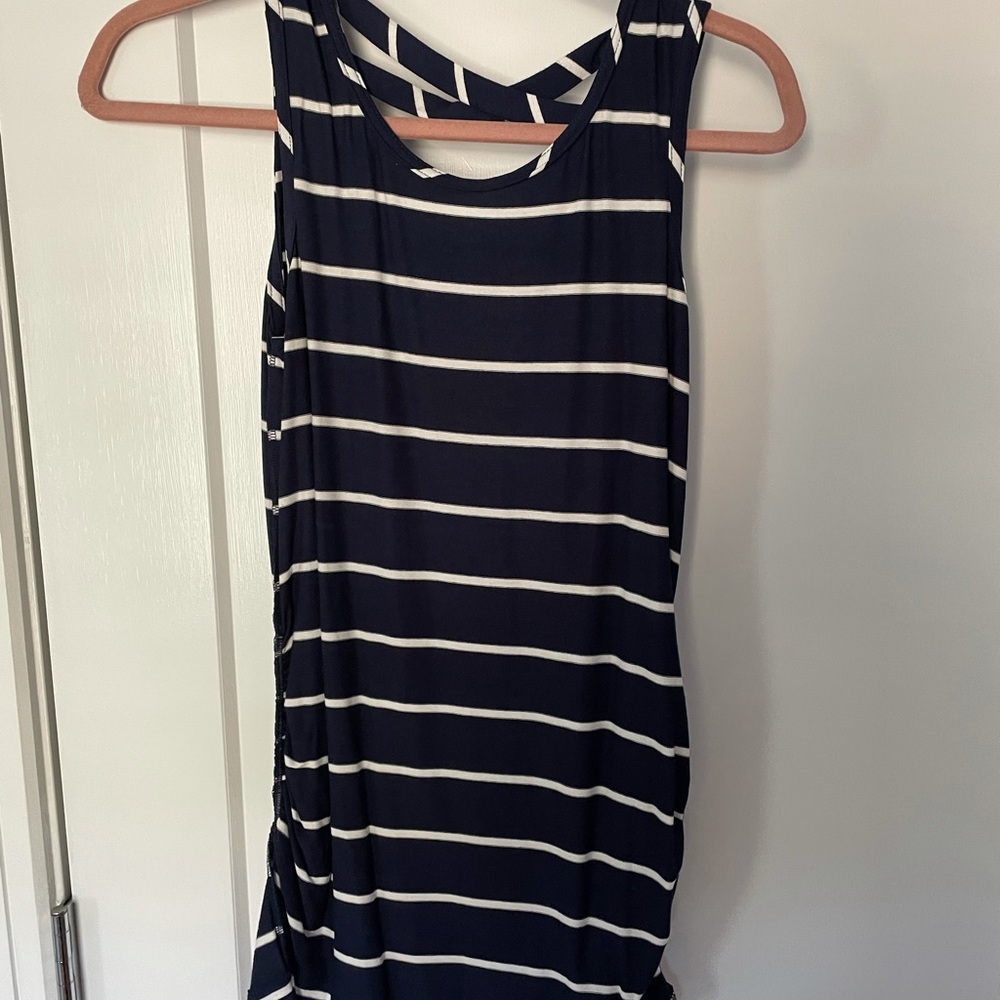 NWT maternity tank top with back detail